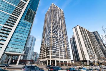 The Buckingham building in the Loop neighborhood of Chicago, IL