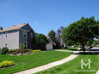Westwind subdivision in Carol Stream, IL