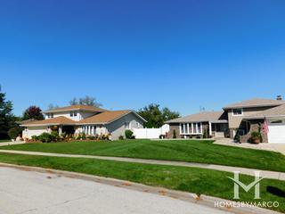 Villa D'Este subdivision in Orland Park, IL