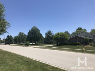 Old Oak South subdivision in Homer Glen, IL
