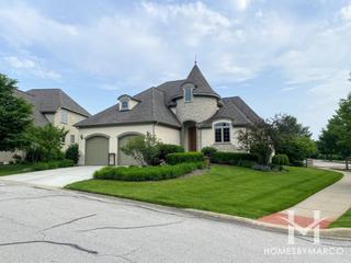 Savoy Club subdivision in Burr Ridge, IL