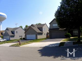 Emerald Hills subdivision in Streamwood, IL