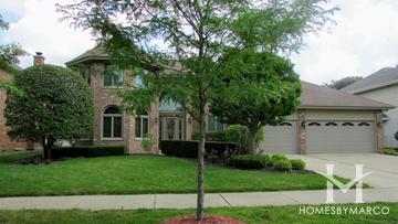 Golfview Estates subdivision in Orland Park, IL