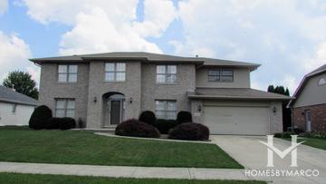 Golfview Estates subdivision in Orland Park, IL