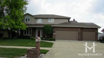 Golfview Estates subdivision in Orland Park, IL