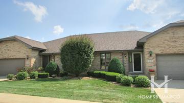 Hunt Club Estates subdivision in Frankfort, IL