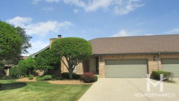 Hunt Club Estates subdivision in Frankfort, IL