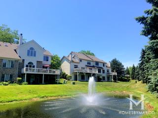 Dawnwood subdivision in Homer Glen, IL