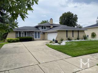 Evergreen subdivision in Orland Park, IL