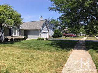 White Pines subdivision in Oswego, IL