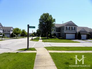 Fisher Farms Villas subdivision in Geneva, IL