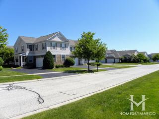Fisher Farms Villas subdivision in Geneva, IL