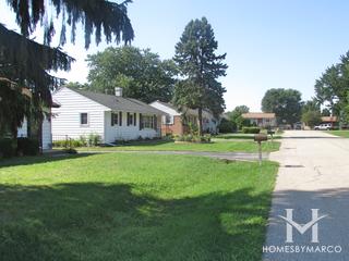 Manor subdivision in Crystal Lake, IL