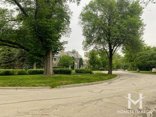 The Woodlands subdivision in Hinsdale, IL
