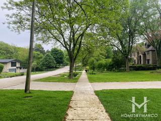 The Woodlands subdivision in Hinsdale, IL