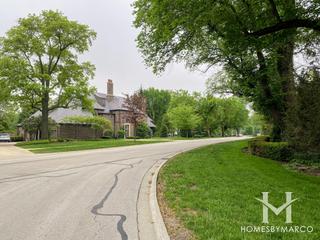 The Woodlands subdivision in Hinsdale, IL