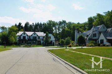 Sherborne subdivision in Libertyville, IL