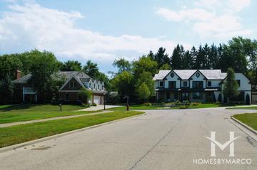 Sherborne subdivision in Libertyville, IL