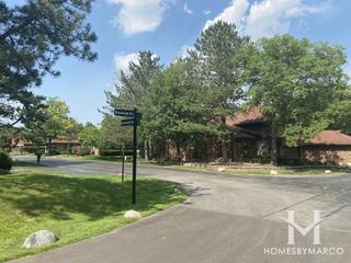 Brookside subdivision in Palos Park, IL