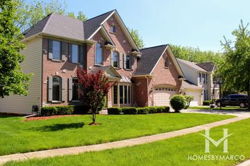 Timberlake subdivision in Aurora, IL