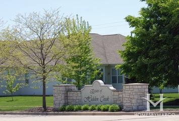 Hidden Creek subdivision in Shorewood, IL