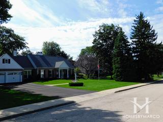 Glen Acres subdivision in Barrington, IL