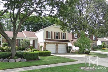 Tanglewood subdivision in Buffalo Grove, IL