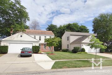 Tanglewood subdivision in Buffalo Grove, IL