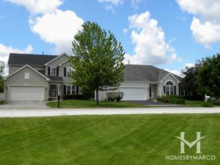 Mill Creek Somerset subdivision in Geneva, IL