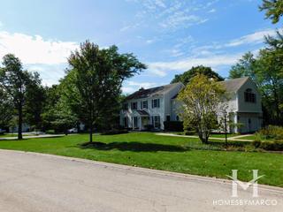 Westwood subdivision in Barrington, IL