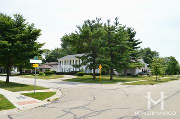Deer Creek subdivision in Downers Grove, IL