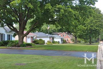 Gables subdivision in Wheaton, IL