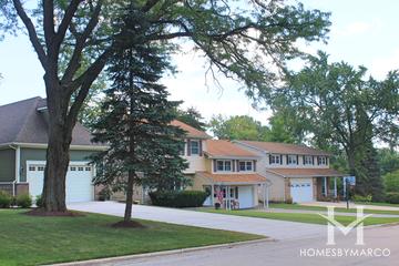 Gables subdivision in Wheaton, IL