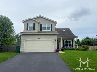 Quail Run subdivision in Plainfield, IL