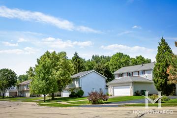 Woodlands subdivision in Naperville, IL