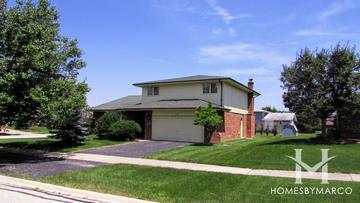 Pinewood subdivision in Orland Park, IL