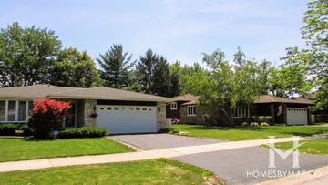 Pinewood subdivision in Orland Park, IL