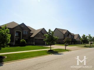 Stone Creek subdivision in Frankfort, IL