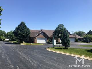 Victorian Village subdivision in Homer Glen, IL