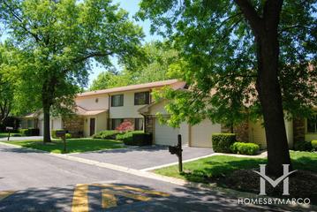 Bralen subdivision in Mount Prospect, IL