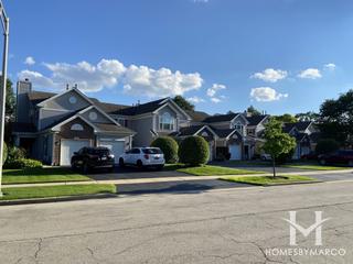 Millers Station subdivision in Mount Prospect, IL