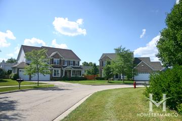 Waterford Estates subdivision in Crystal Lake, IL