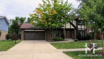 Parkview Estates subdivision in Orland Park, IL