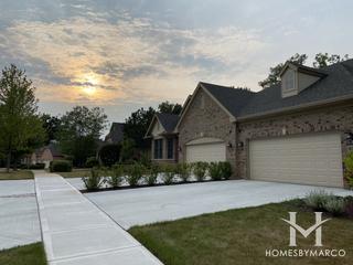 Woodglen subdivision in Lemont, IL
