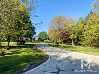 Brookwood Estates subdivision in Bartlett, IL