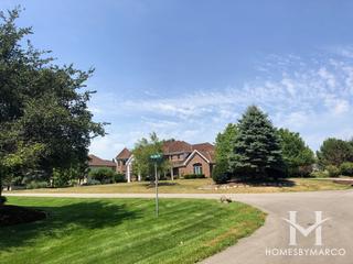 Oak Creek Estates subdivision in Yorkville, IL