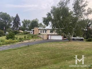 Hillcrest subdivision in Lemont, IL