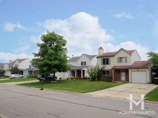 Newport subdivision in Carol Stream, IL
