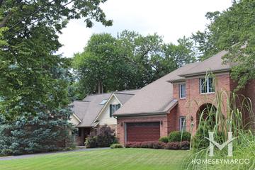 Photos of Orchard Estates subdivision in Wheaton, IL