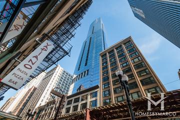 The Legacy at Millennium Park building in the Loop neighborhood of Chicago, IL
